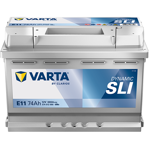 Batteria auto Varta Auto Dinamic Silver E11 EN PIOMBO 12V 74Ah 680A